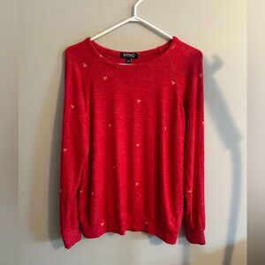 Buffalo David Bitton Red Knit Sweater
